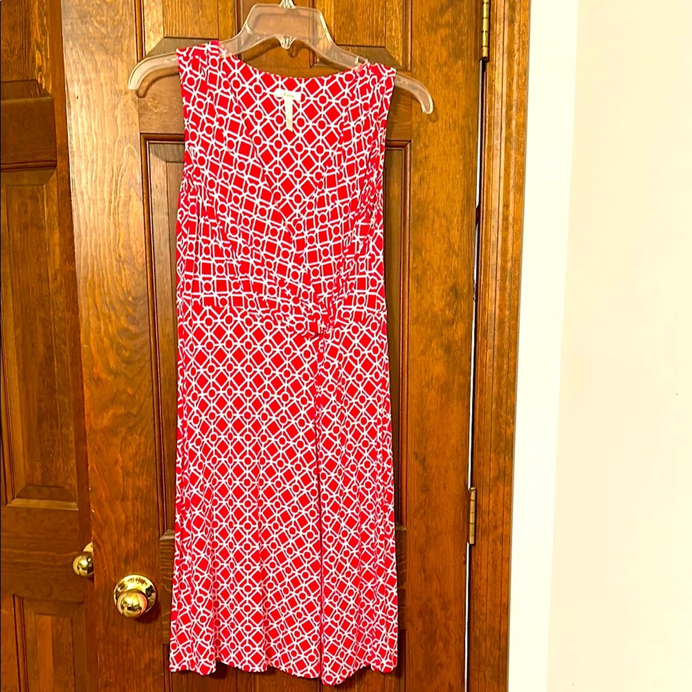 Soma Small Dress Pink & White